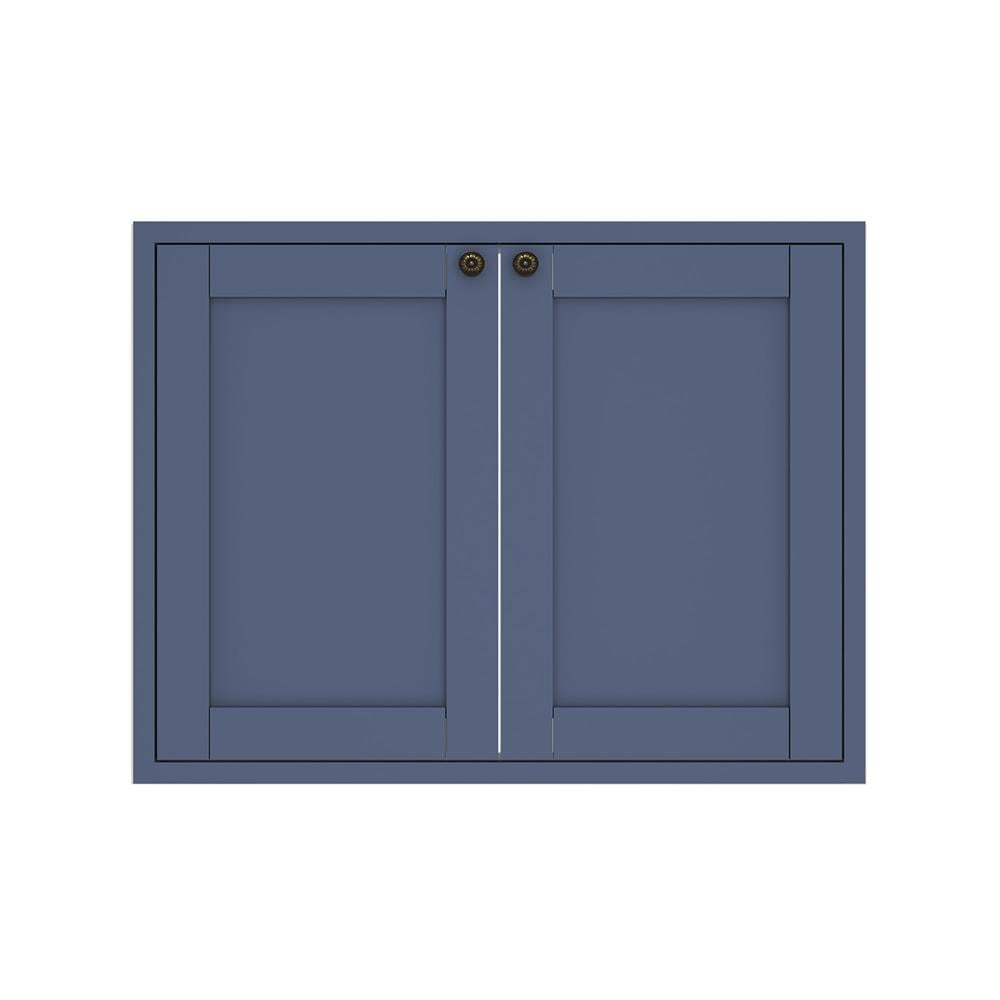 บานซิงค์คู่ KITZCHO ZOUL 86x66 ซม. สี KRAM