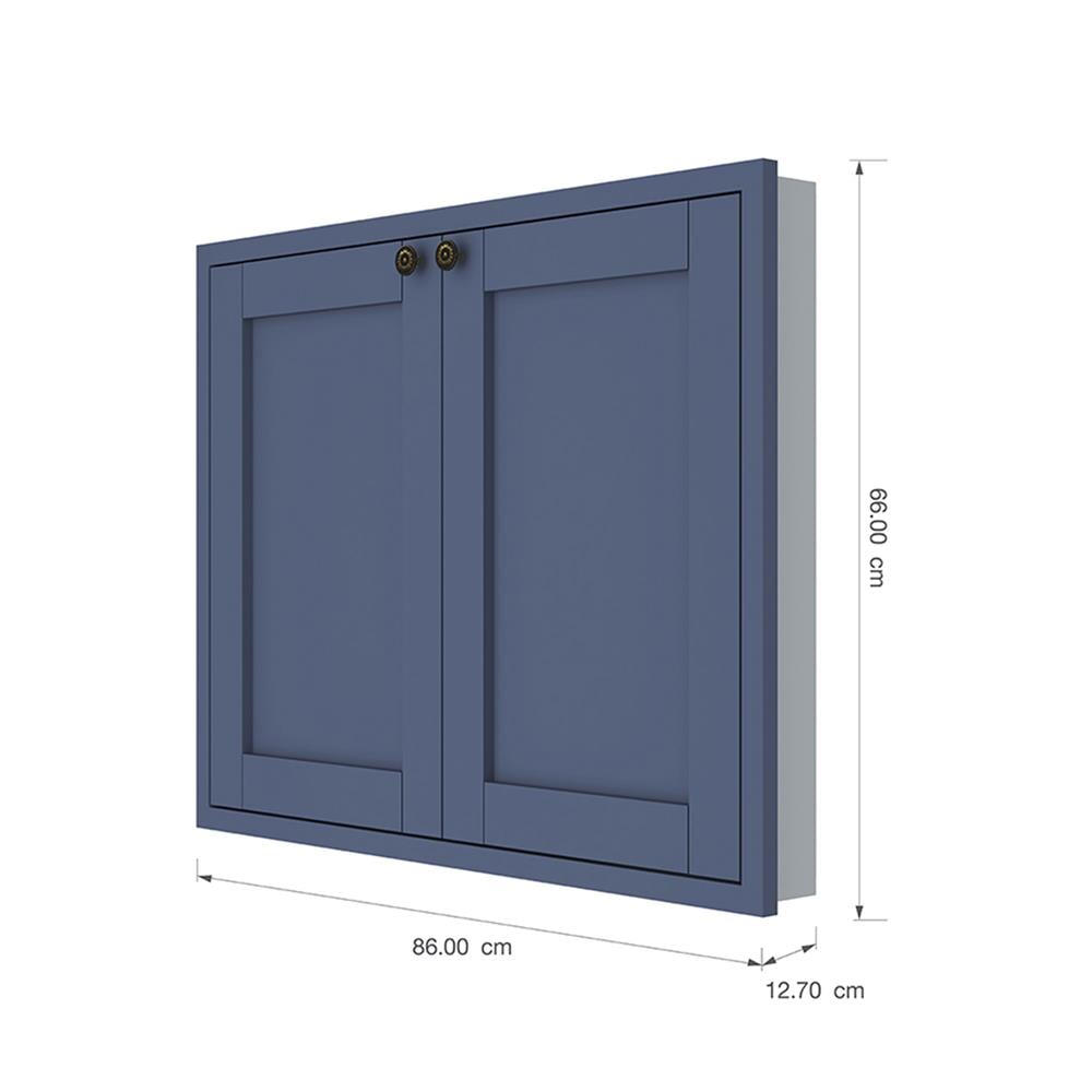 บานซิงค์คู่ KITZCHO ZOUL 86x66 ซม. สี KRAM