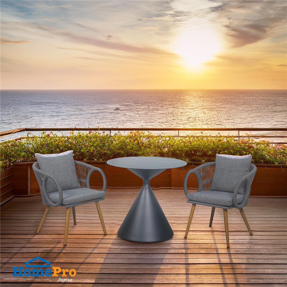 ชุดสนาม 2 ที่นั่ง BENETTA BENNETT สีเทาเข้ม