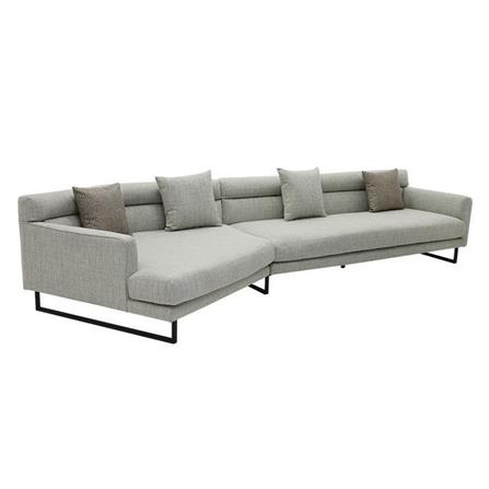 โซฟาเข้ามุมซ้าย SB FURNITURE HALO 19220130 สีเทา_2
