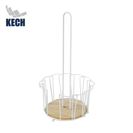 ที่ใส่ทิชชูม้วน KECH FLORIST สีขาว_0