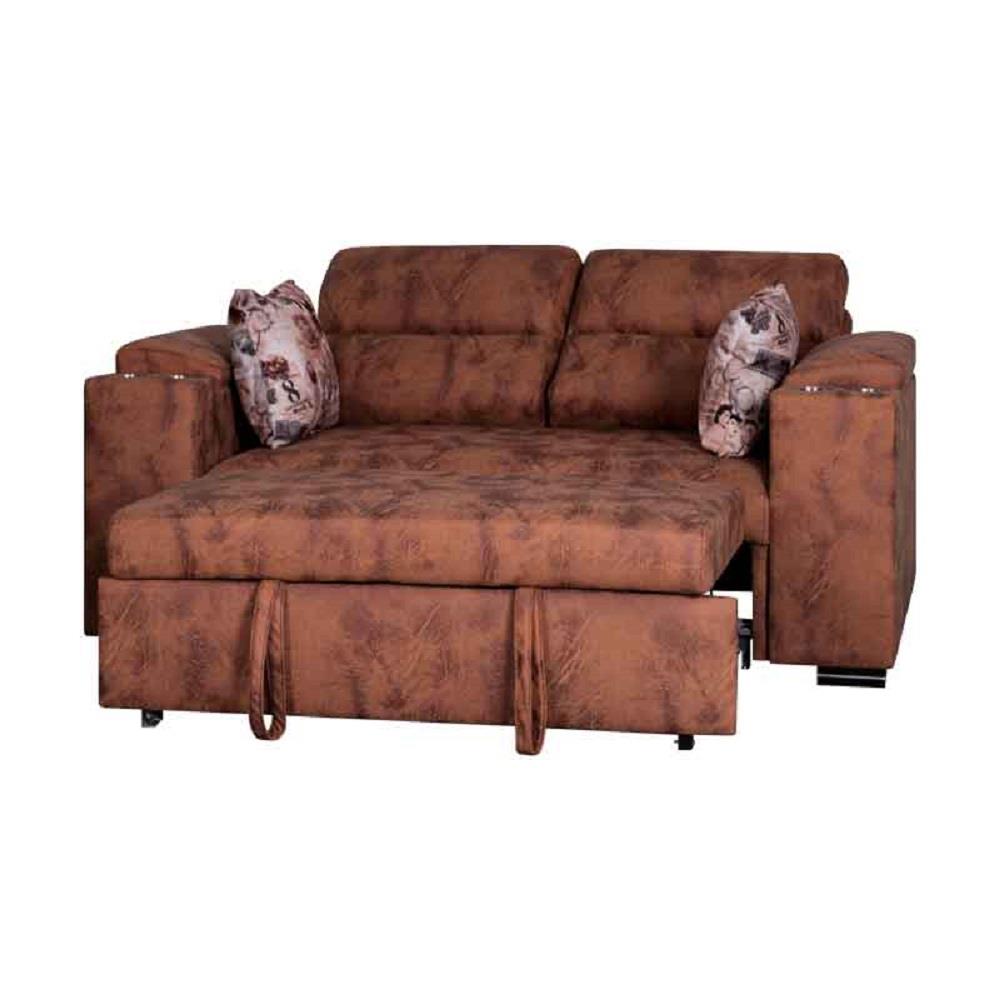 โซฟาเบด 2 ที่นั่ง AS FURNITURE NADIA LBWU12 สีน้ำตาล