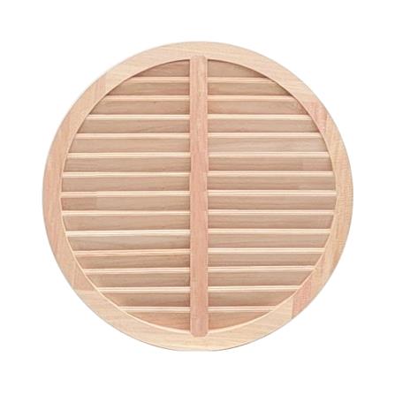 วงกบหน้าต่างโค้ง ไม้เนื้อแข็ง N999 MM2-K1 80x80 ซม. สีธรรมชาติ_0