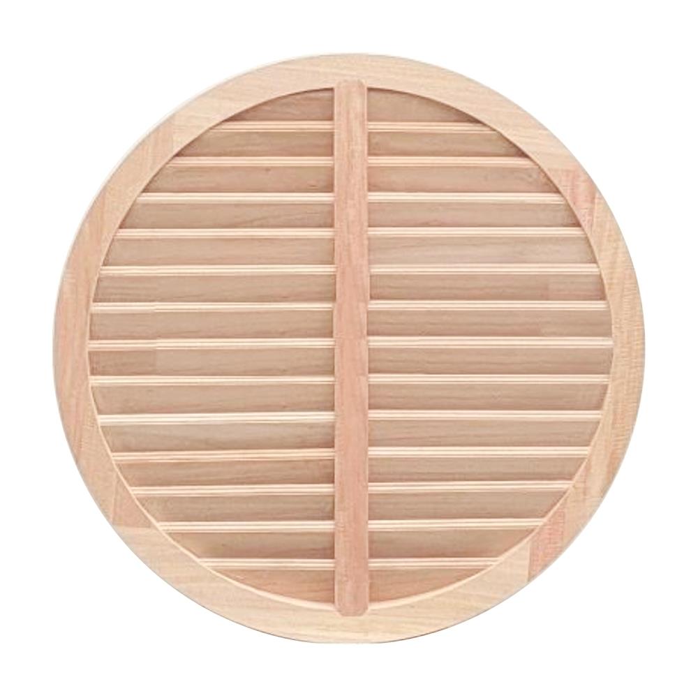 วงกบหน้าต่างโค้ง ไม้เนื้อแข็ง N999 MM2-K1 100X100 ซม. สีธรรมชาติ