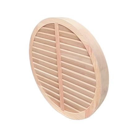 วงกบหน้าต่างโค้ง ไม้เนื้อแข็ง N999 MM2-K1 60x60 ซม. สีธรรมชาติ_1