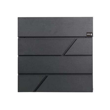 ตู้จดหมาย D MAIL BOX ARNO สีดำ_0