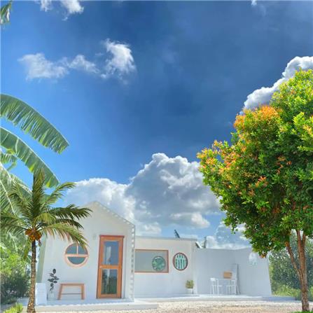 วงกบหน้าต่างโค้ง ไม้เนื้อแข็ง N999 MM03-O 80x80 ซม. สีธรรมชาติ_3