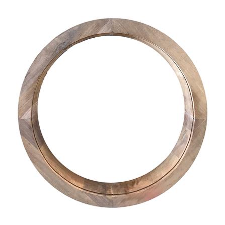 วงกบหน้าต่างโค้ง ไม้เนื้อแข็ง N999 MM01 100x100 ซม. สีธรรมชาติ_0