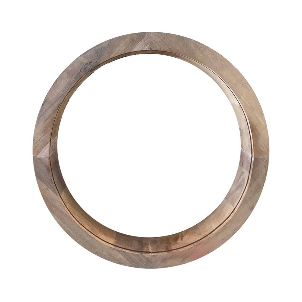 วงกบหน้าต่างโค้ง ไม้เนื้อแข็ง N999 MM01 80x80 ซม. สีธรรมชาติ