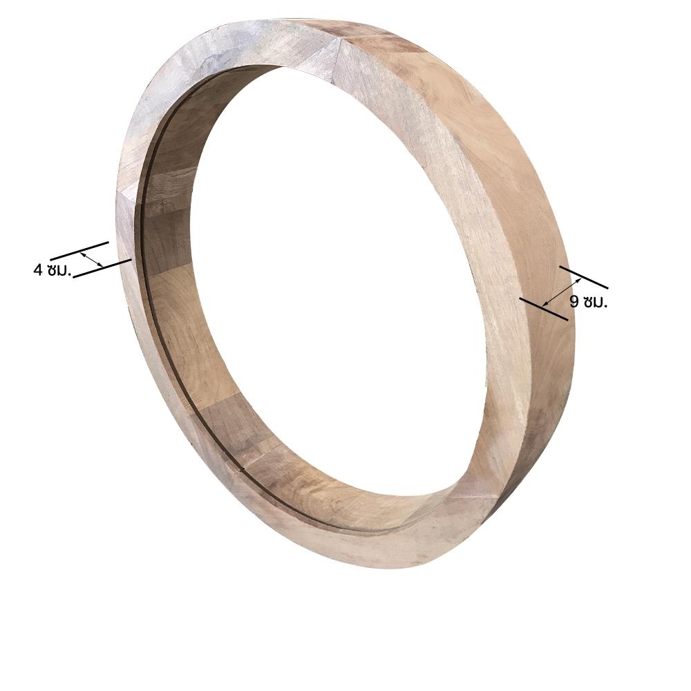 วงกบหน้าต่างโค้ง ไม้เนื้อแข็ง N999 MM01 80x80 ซม. สีธรรมชาติ