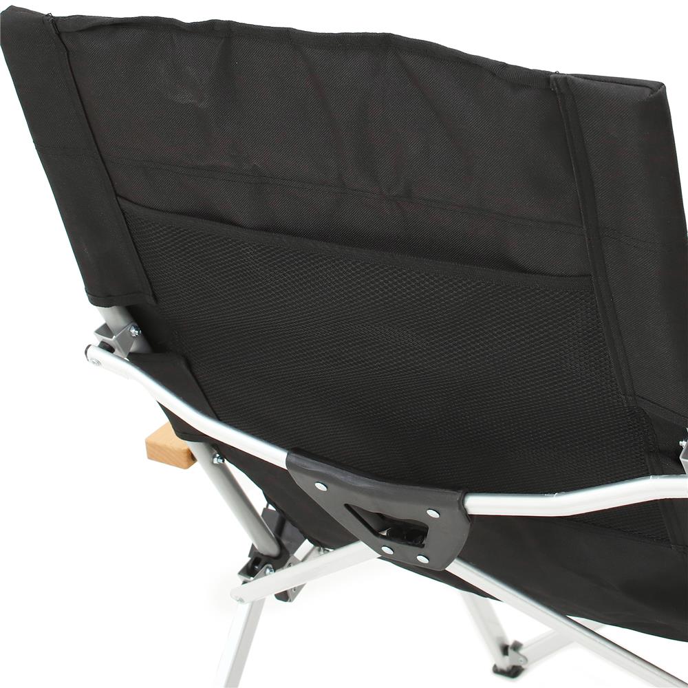 เก้าอี้สนาม SPRING NIKKO XL สีดำ