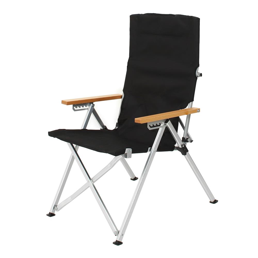 เก้าอี้สนาม SPRING NIKKO XL สีดำ