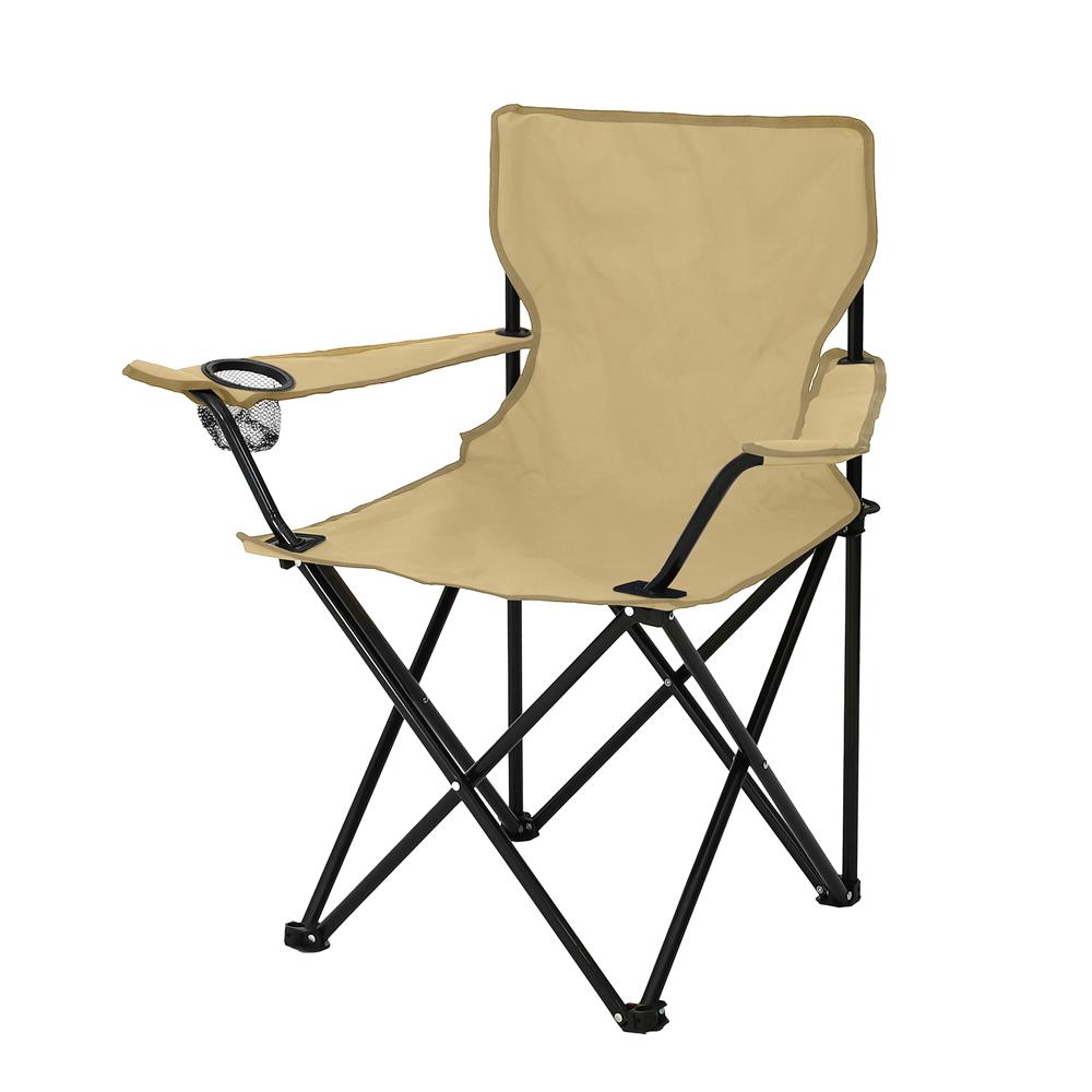 เก้าอี้สนาม SPRING NIKKO 52x80 ซม. สีน้ำตาล_0