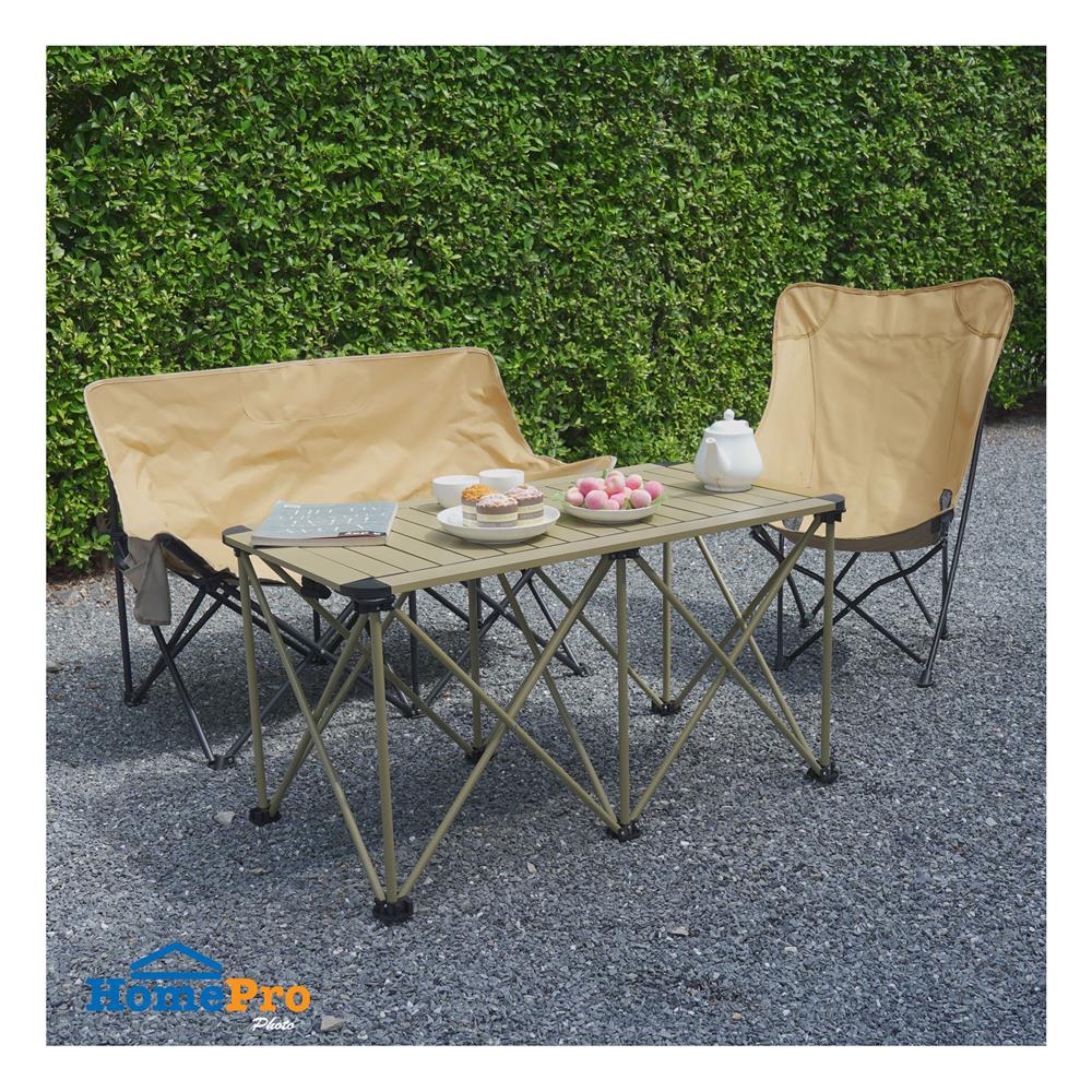 ม้านั่งสนาม SPRING NIKKO 97 ซม. สีน้ำตาล