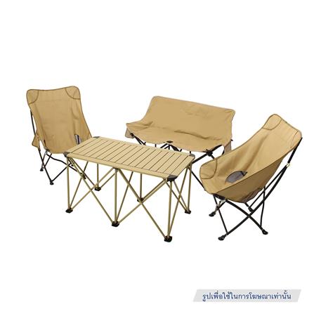 ม้านั่งสนาม SPRING NIKKO 97 ซม. สีน้ำตาล_7