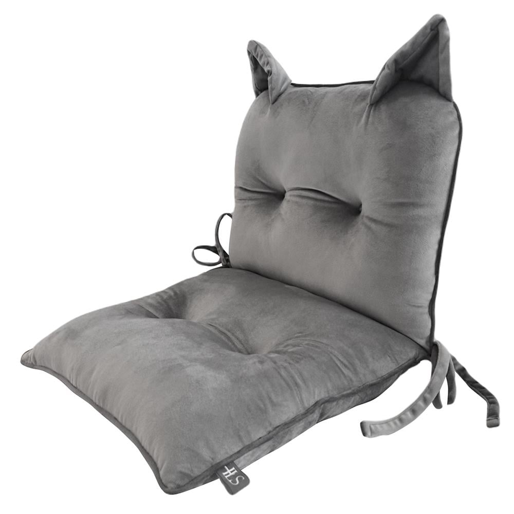 เบาะรองนั่ง HOME LIVING STYLE G-SALID CAT 17X14 นิ้ว สีเทา