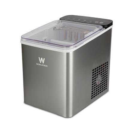 เครื่องทำน้ำแข็งอัตโนมัติ WORLDTECH WT-IM700 1.80 ลิตร สีเงิน_2