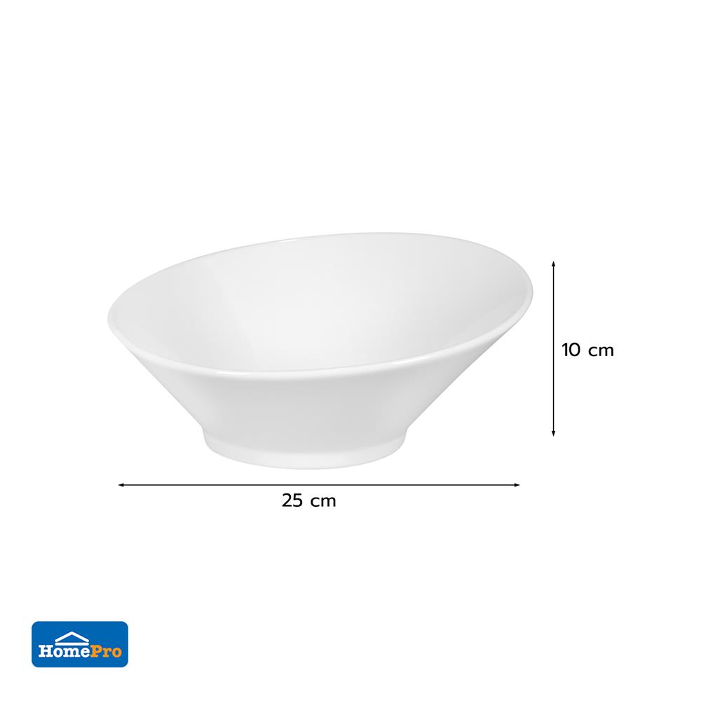 ชาม PORCELAIN 10 นิ้ว KECH SNOW PROF. SLOPE