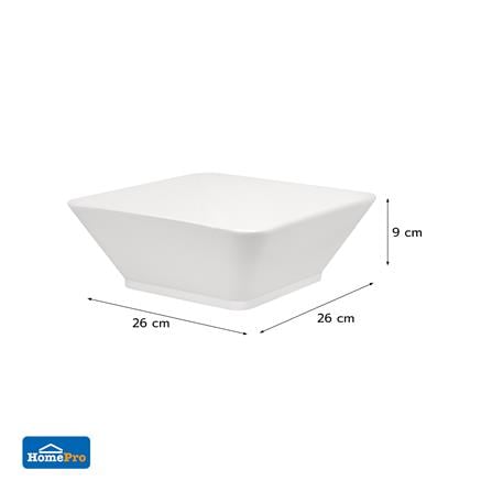 ชามเหลี่ยม PORCELAIN 10 นิ้ว KECH SNOW PROF._4