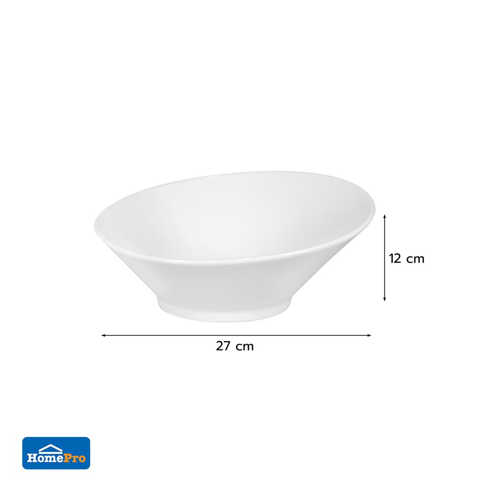 ชาม PORCELAIN 11 นิ้ว KECH SNOW PROF. SLOPE