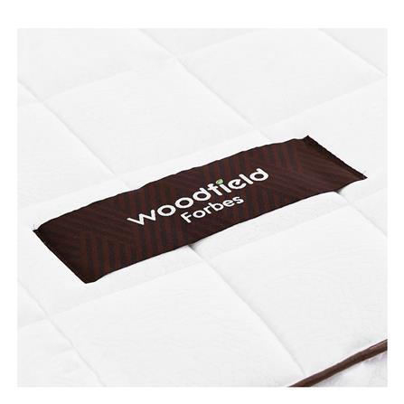 แผ่นรองนอน 5 ฟุต WOODFIELD FORBES สีขาว_1