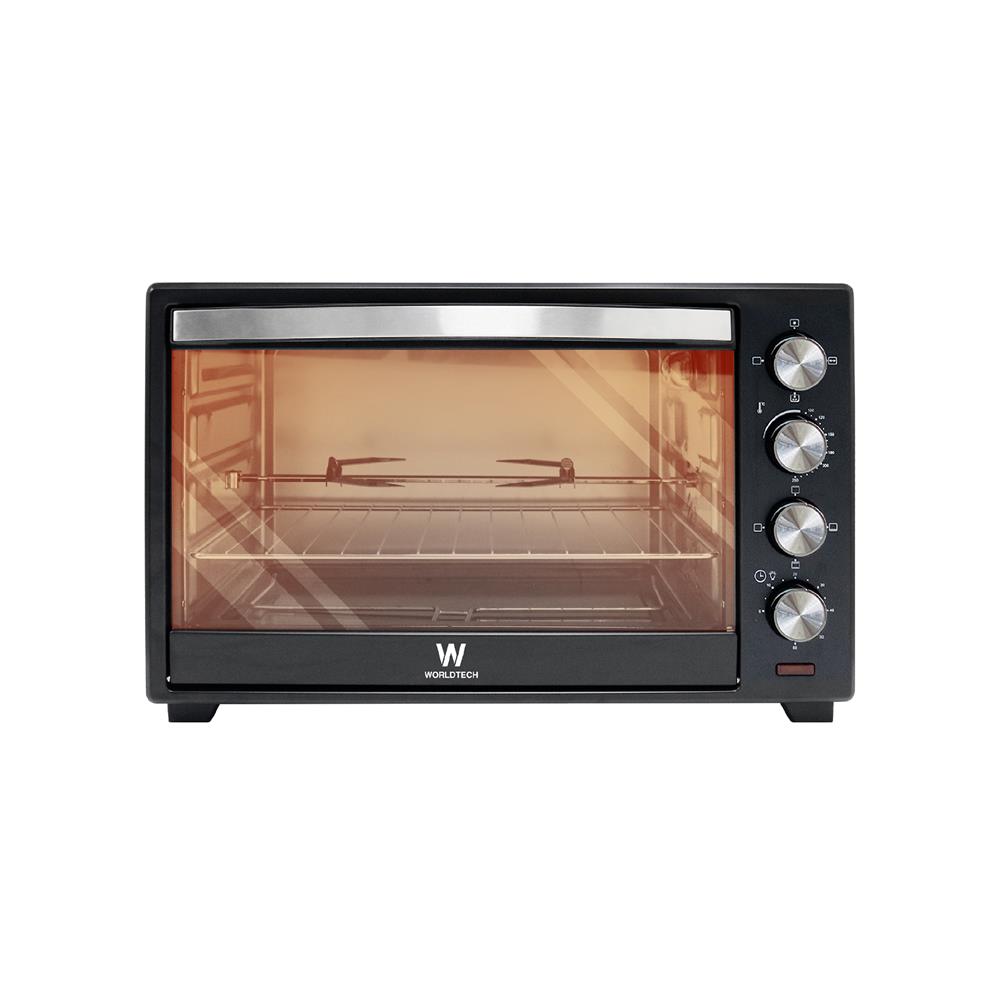 เตาอบเล็กแมนนวล WORLDTECH WT-OV60L สีดำ_0