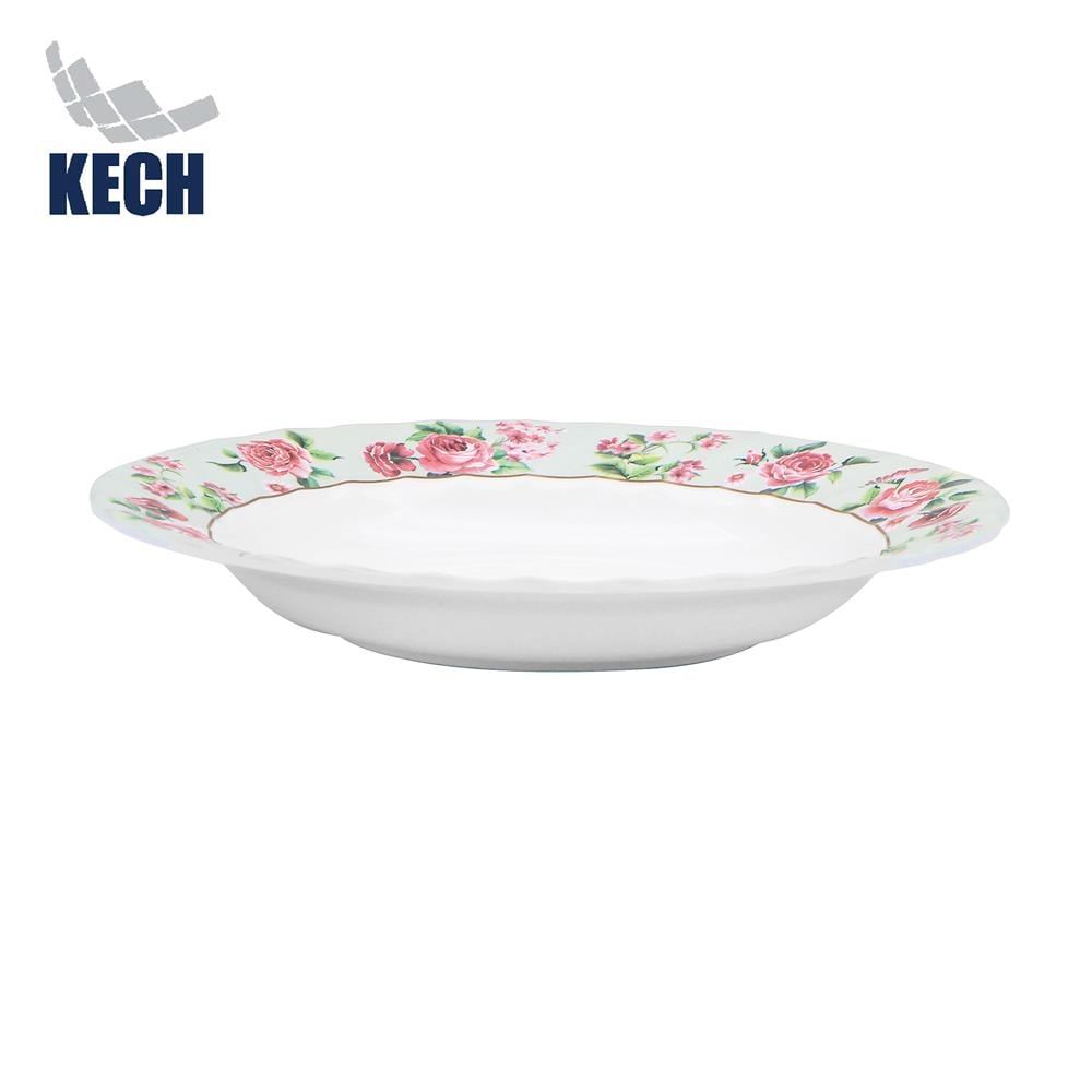 จานเมลามีนลึก 9 นิ้ว KECH PRINCESS ROSE