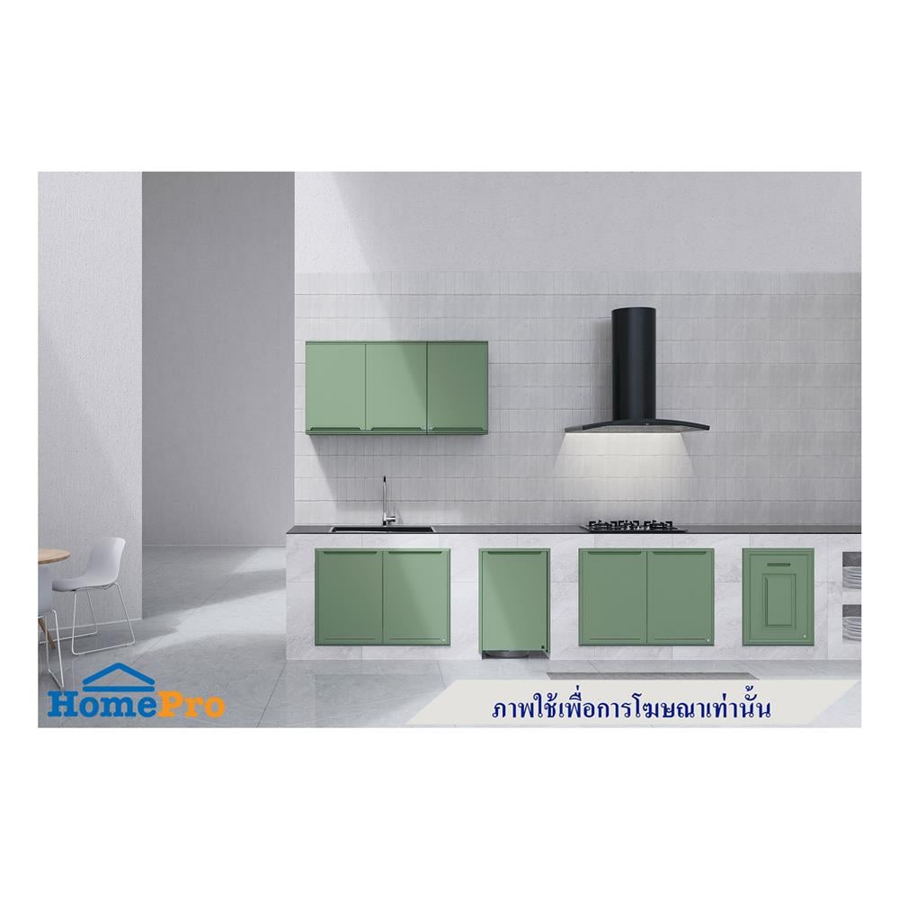 บานซิงค์คู่ KING PLAT-CURVE AIR 96x68.8 ซม. สีเขียวพิสตาชิโอ