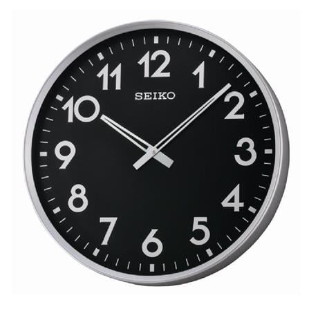 นาฬิกาแขวน SEIKO CLOCKS QXA560A 17 นิ้ว สีดำ_0