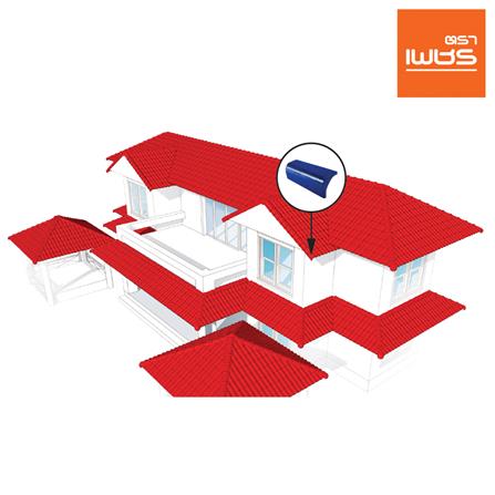 ครอบปิดชาย ตราเพชร CT เพชร 19x34 ซม. สีน้ำเงินรอยัล_1