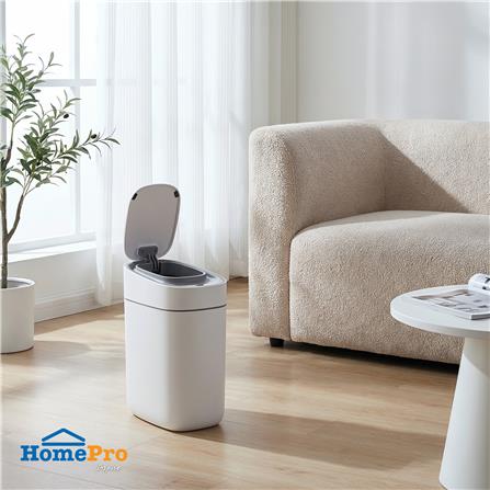 ถังขยะอัจฉริยะ ACCO LAMOON 9 ลิตร สีขาว_4