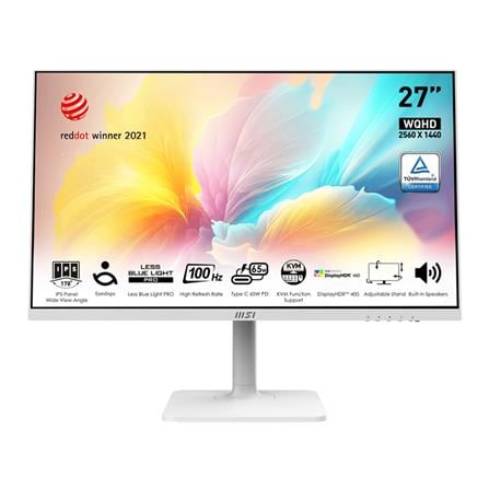 จอมอนิเตอร์ 27 นิ้ว MSI MODERN MD272QXPW_0