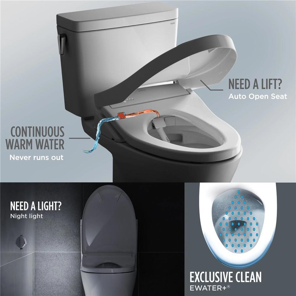 ฝารองนั่งอัตโนมัติ TOTO WASHLET S7 (TCF47360GTH)