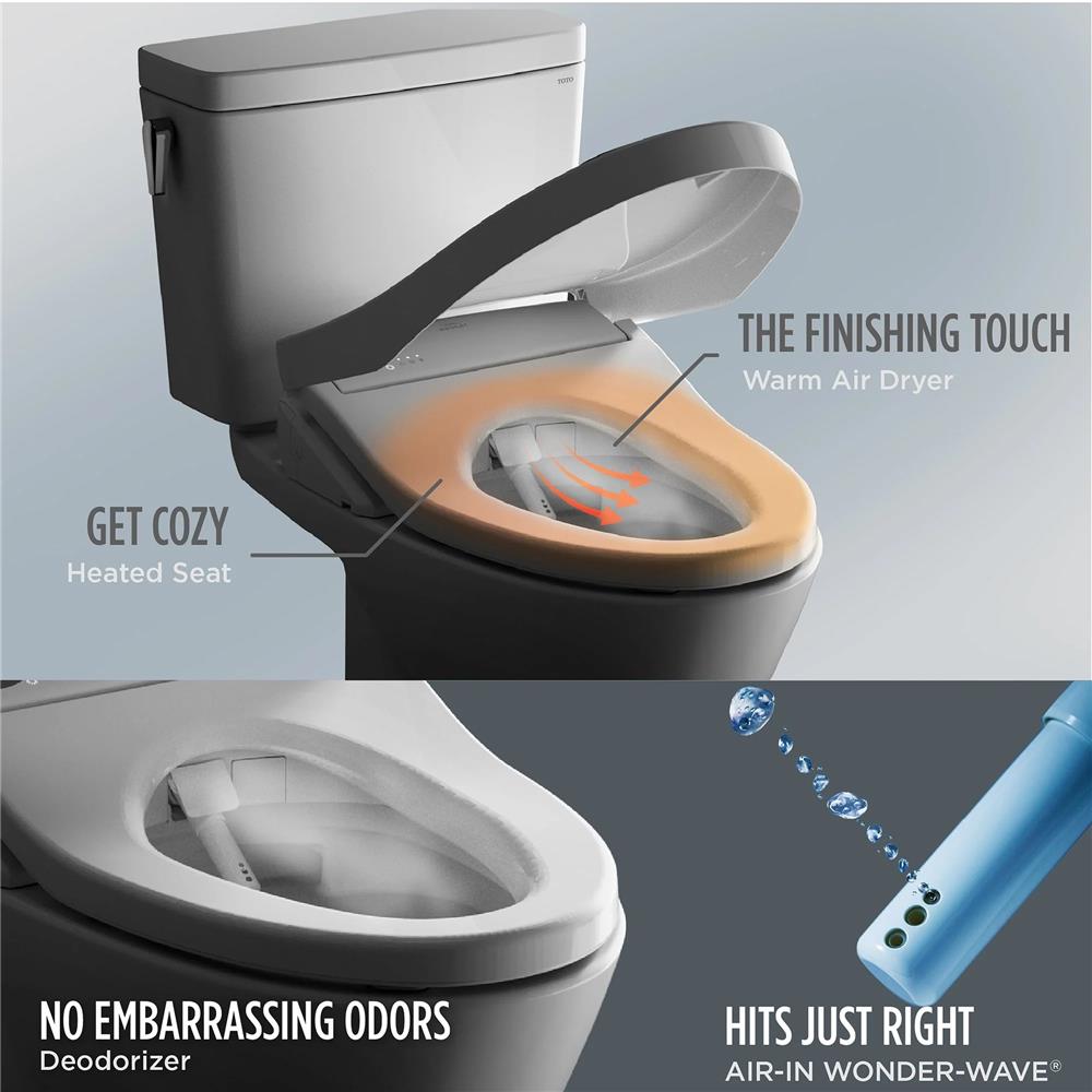 ฝารองนั่งอัตโนมัติ TOTO WASHLET S7 (TCF47360GTH)