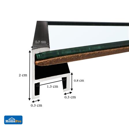 กระจกเงาตกแต่งสั่งตัดพิเศษ MOYA AL110-BK_3