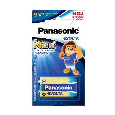 ถ่านอัลคาไลน์ PANASONIC 9 โวลต์ EVOLTA แพ็ก 1 ก้อน_0