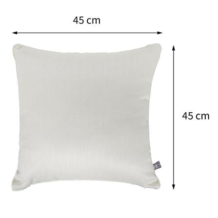 หมอนอิง HOME LIVING STYLE NURA 18X18 นิ้ว สีครีม_7