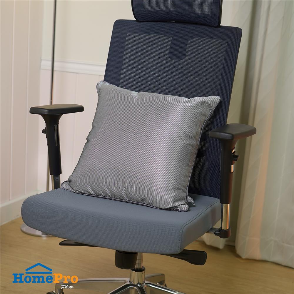 หมอนอิง HOME LIVING STYLE NURA 18X18 นิ้ว สีเทา
