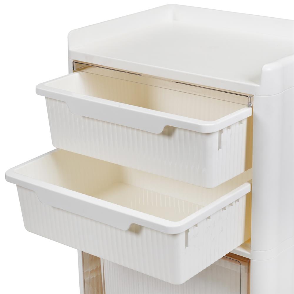 ตู้บานเปิดบน 3 ชั้น STACKO VENUS 41X30X88 ซม. สีขาว