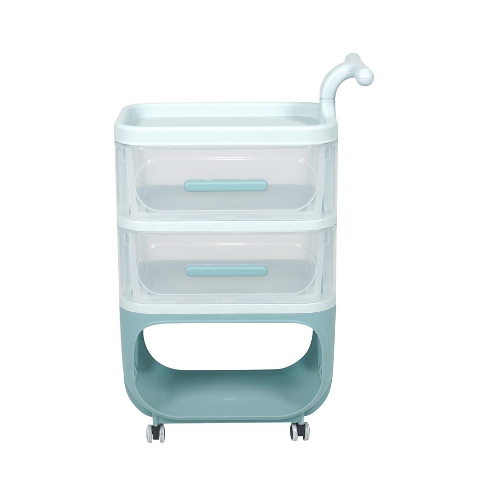 ชั้นวางของ 3 ชั้น STACKO KID VIVE 50X32X78 ซม. สีฟ้า