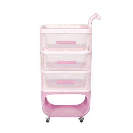 ชั้นวางของ 4 ชั้น STACKO KID VIVE 50X32X94 ซม. สีชมพู_2