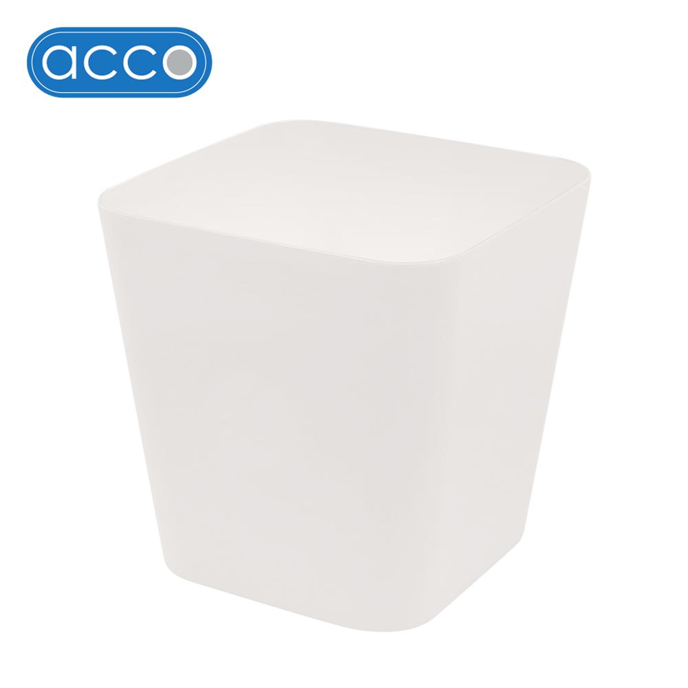 ถังขยะเหลี่ยม ACCO CIRCULAR 12 ลิตร สีเทา