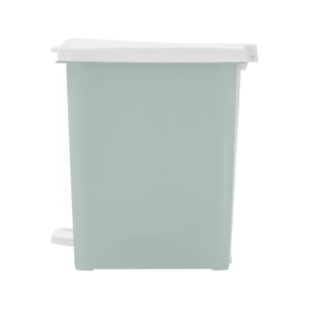 ถังขยะเหยียบเหลี่ยม ACCO CIRCULAR 10 ลิตร สีเขียว