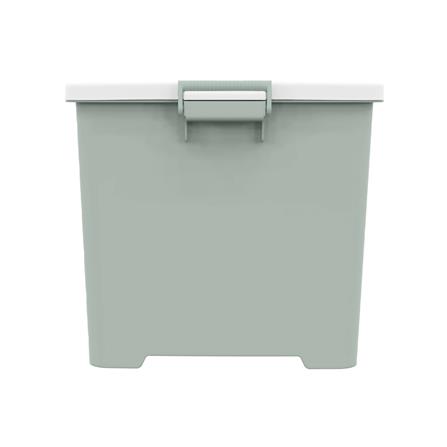 กล่องเก็บของ STACKO CIRCULAR 70 ลิตร 42X63X36.5 ซม. สีขาว/เขียว_2