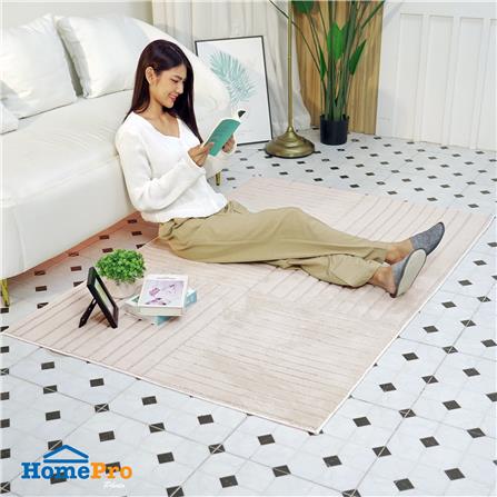 พรม HOME LIVING STYLE NIEL 120X180 ซม. สีเบจ_8