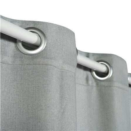 ผ้าม่าน EYELET HOME LIVING STYLE PELIGA UV 140X160 ซม. สีเทา_1