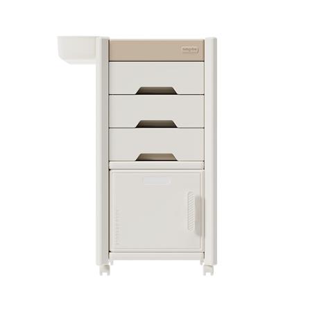 ตู้ลิ้นชัก 3 ชั้น 1 บาน STACKO KIDDY 43.5X47X86 ซม. สีขาว_2