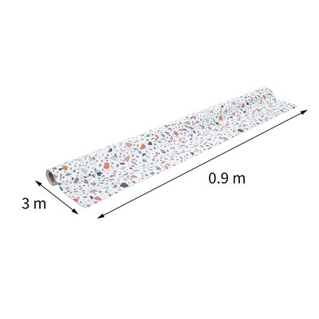 วอลล์สติกเกอร์ HOME LIVING STYLE ROCK 0.90X3 ม. สีขาว_3