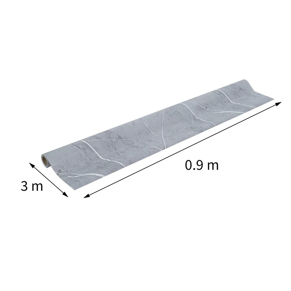 วอลล์สติกเกอร์ HOME LIVING STYLE MARBLE 0.90X3 ม. สีเทา