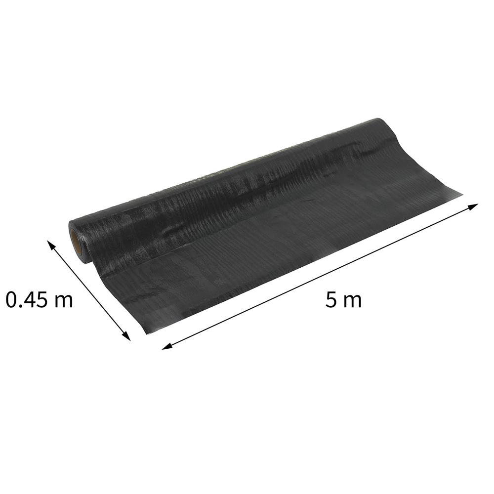 วอลล์สติกเกอร์ HOME LIVING STYLE WOOD 0.45X5 ม. สีดำ